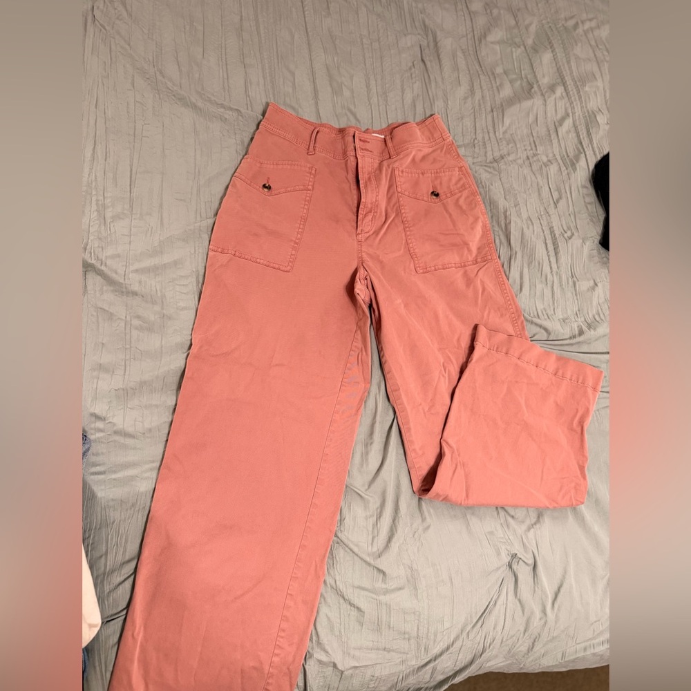 Sonoma Women's Wide Leg Pants - Coral